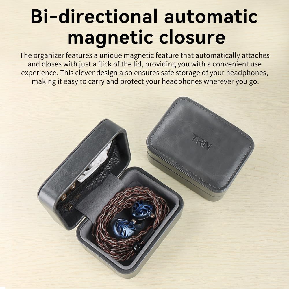 carteras y maletas - TRN MAG estuche case box para auriculares audífonos IEM 4