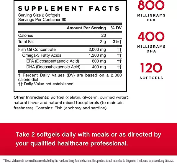 Salud y Equipamiento Médico - Epa Dha 120caps Jarrow Formulas 3
