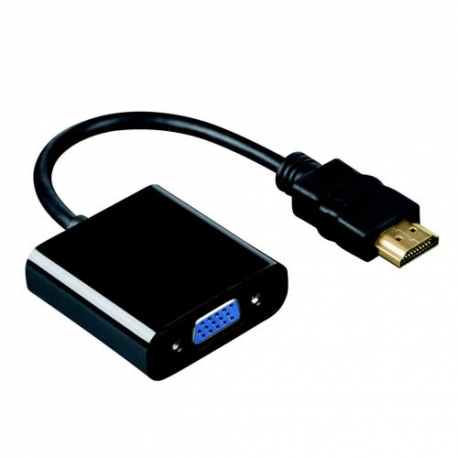 consolas y videojuegos - adaptador hdmi a vga 0