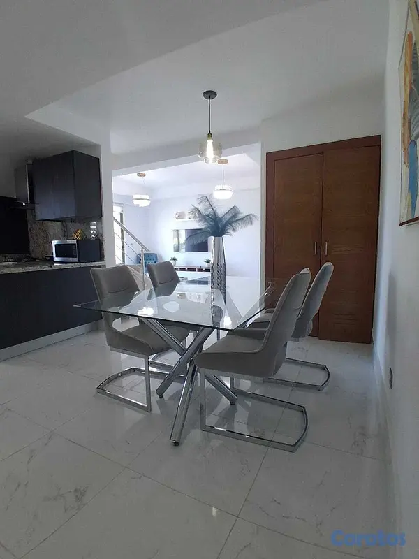 apartamentos - Apartamento Amueblado en piantini    US$ 2,500  (2 4