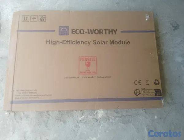 plantas e inversores - Kit de Panel Solar 120w 4