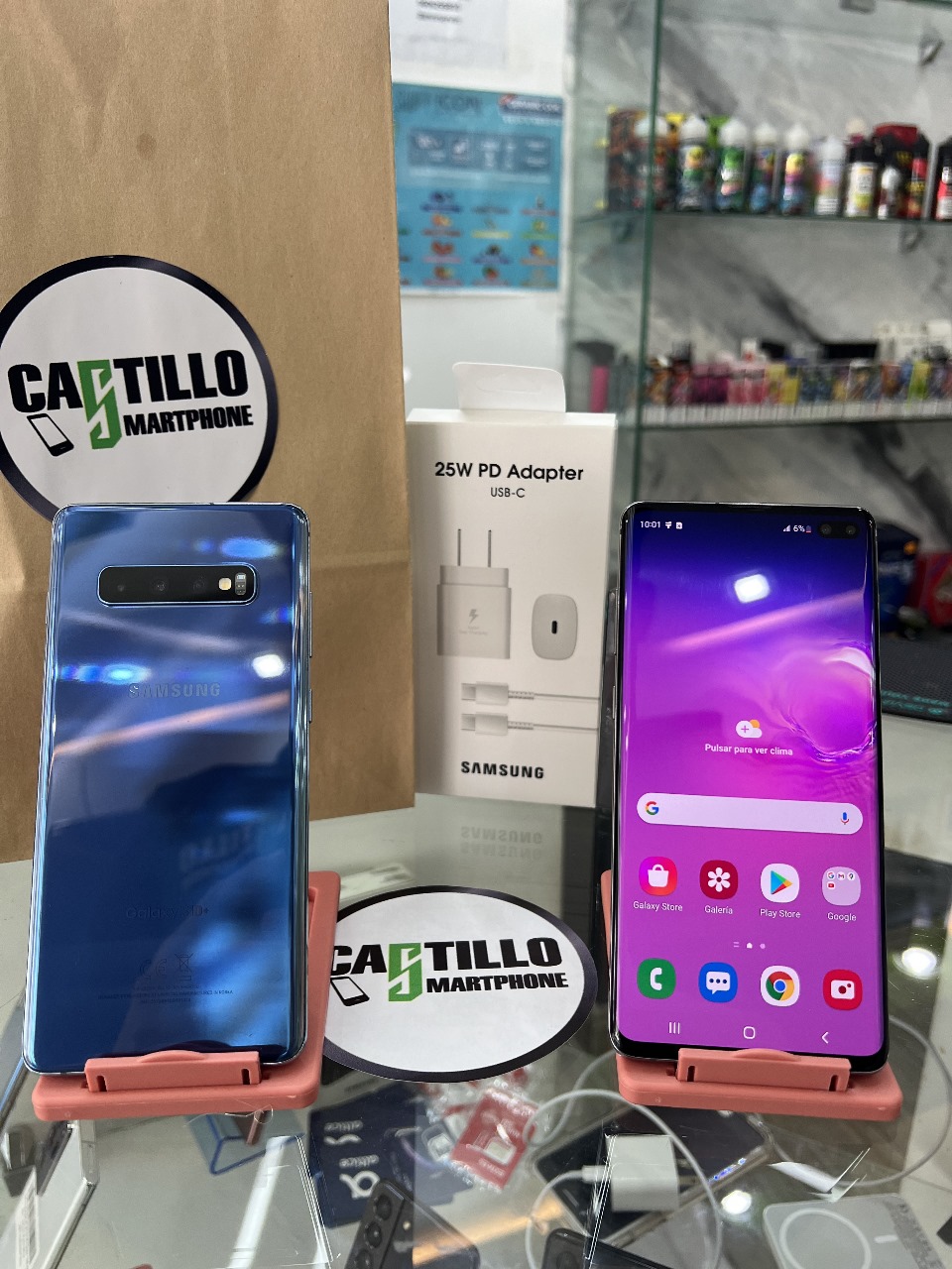 celulares y tabletas - Samsung S10 PLUS 128 GB  4