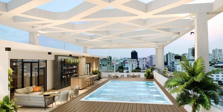 apartamentos - Proyecto de 3 Habitaciones en Ens. Naco 6