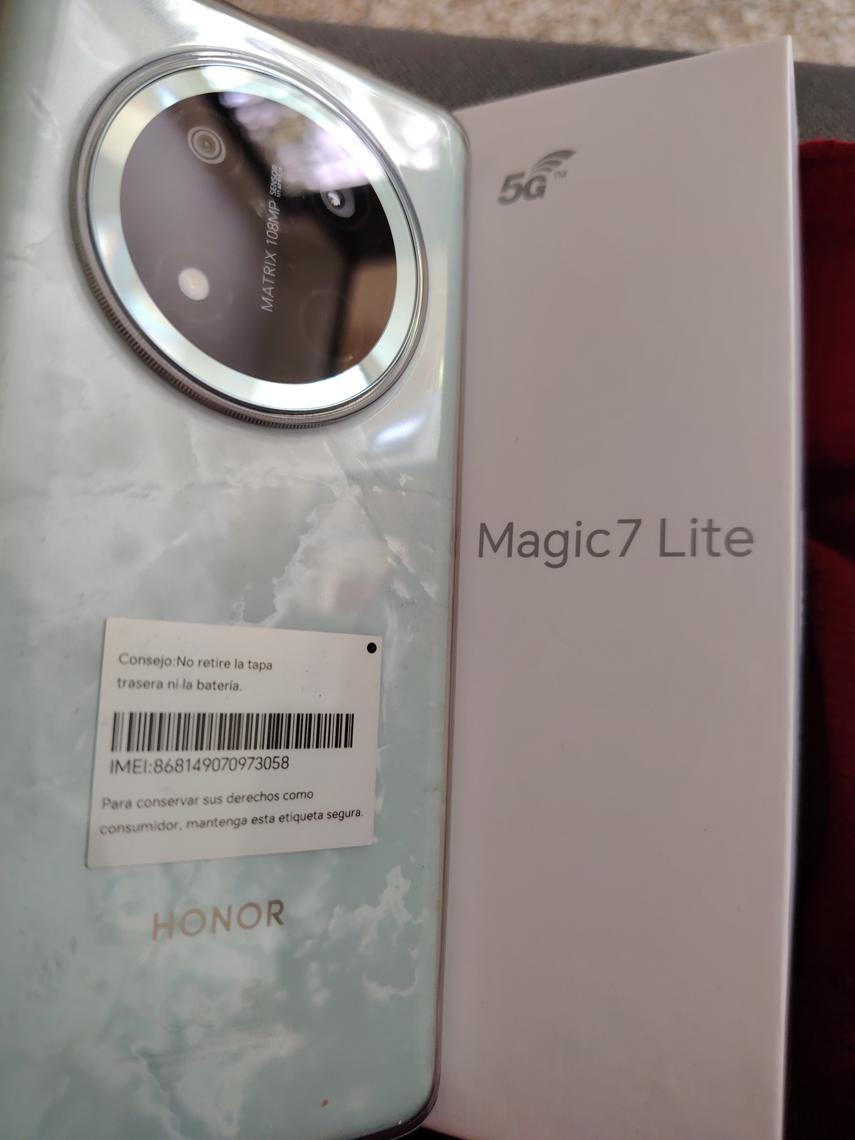 celulares y tabletas - Celular Smartphone HONOR Magic7 Lite 2