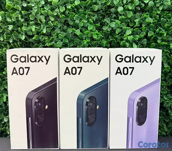 celulares y tabletas -  SAMSUNG GALAXY A07 64GB + 4GB RAM DUAL SIM NUEVOS 2