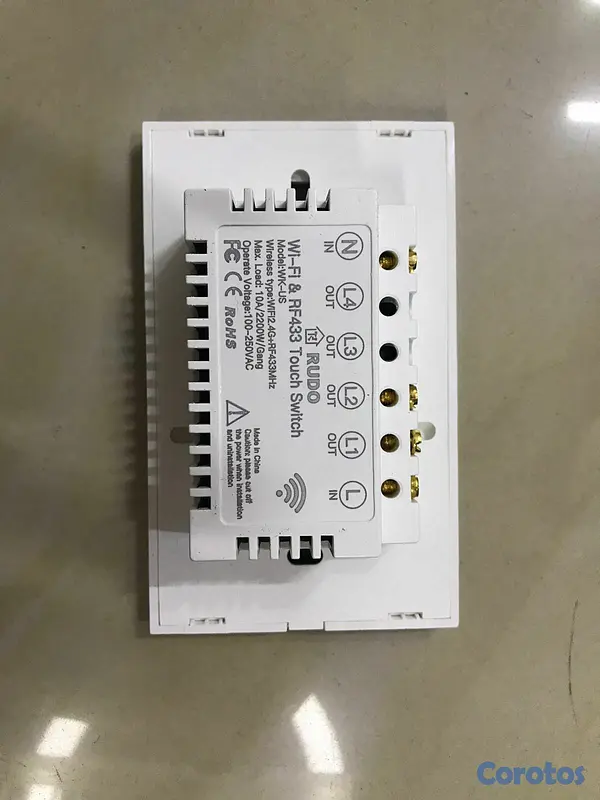 otros electronicos - INTERRUPTOR WIFI-1  CONECTOR 3