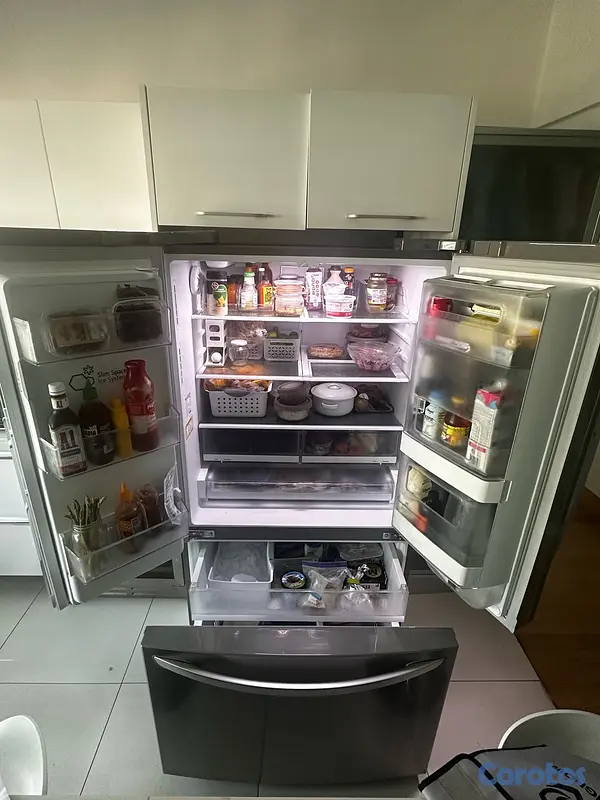 electrodomesticos - nevera 23 pc inverter como nueva estilo.   4