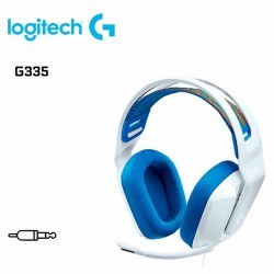 computadoras y laptops - AUDIFONO CON MICROFONO LOGITECH G335 STEREO PARA GAMING, COLOR BLANCO, PESO 240  1