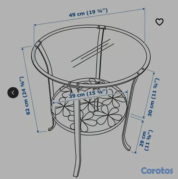 decoración y accesorios - Mesa Auxiliar de IKEA 3