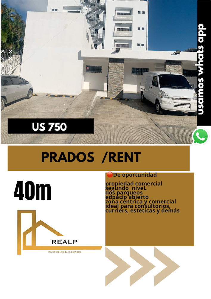 oficinas y locales comerciales - Local en segundo nivel prados  0