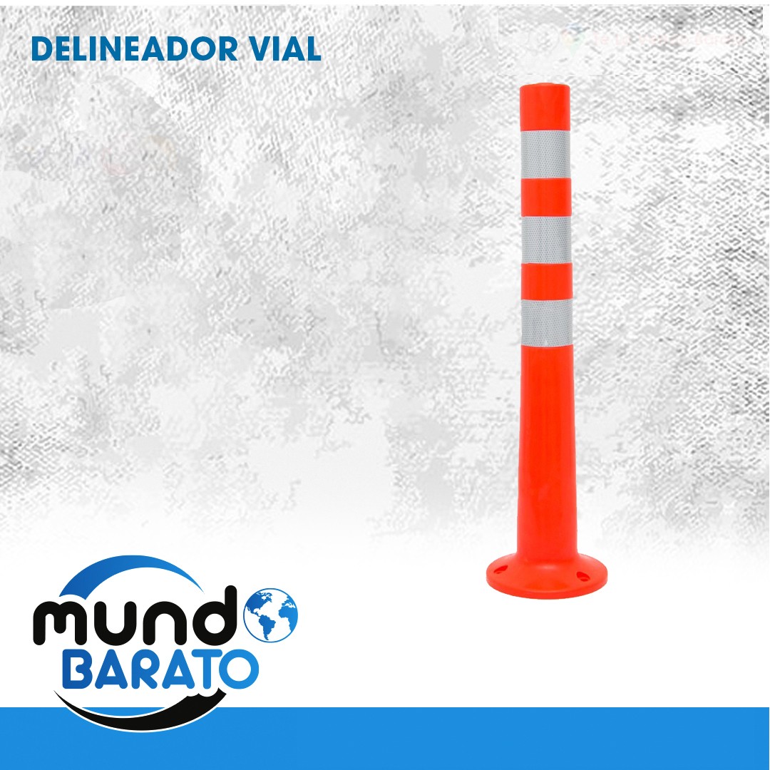 herramientas, jardines y exterior - Delineador de camino de poste con reflectante Vial Seguridad CONO Piloto 0