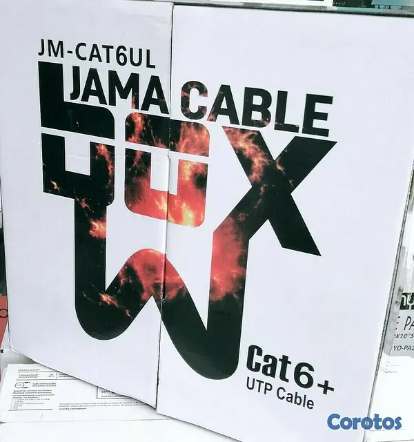 computadoras y laptops - CABLE DE RED UTP  CAT6e 1000 PIES  2