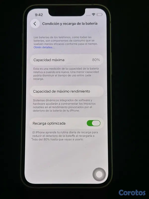 celulares y tabletas - iPhone 13 mini 
128gb  5