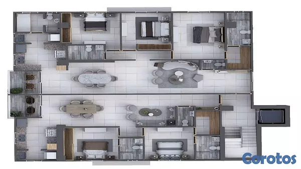 penthouses - En Venta Penthouse 3 habitaciones en el Millon Plan de pago 6