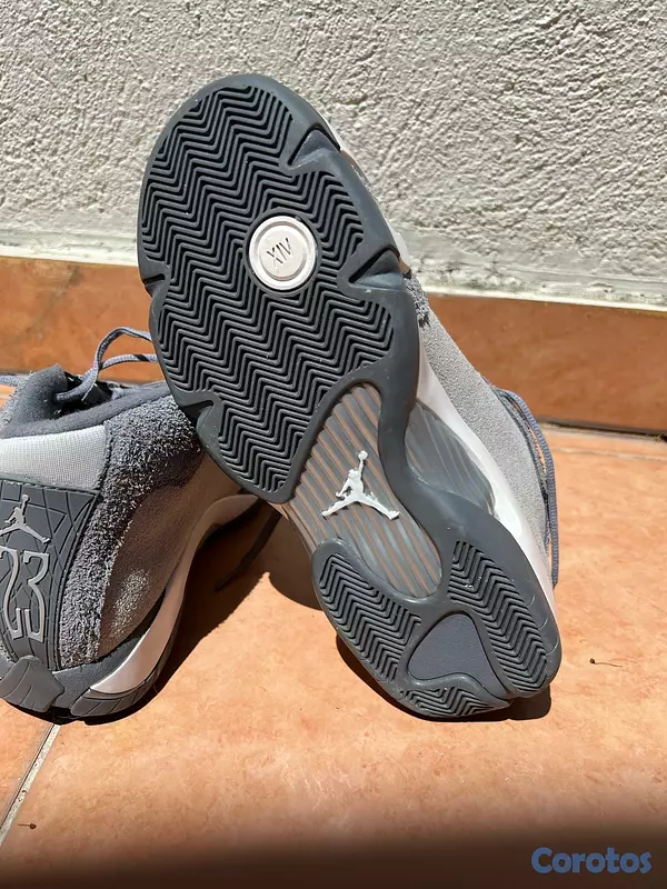 zapatos para hombre - Jordan 14 Retro Flint Grey. 8.5 6