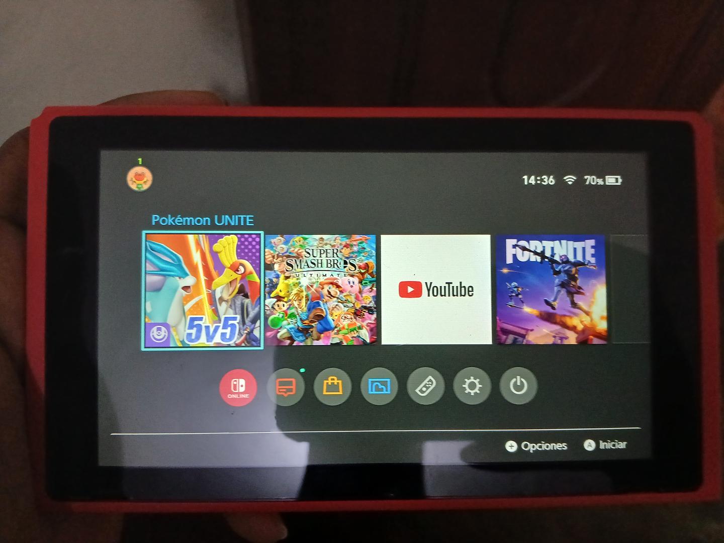 consolas y videojuegos - Nintendo switch de edición especial Mario  3