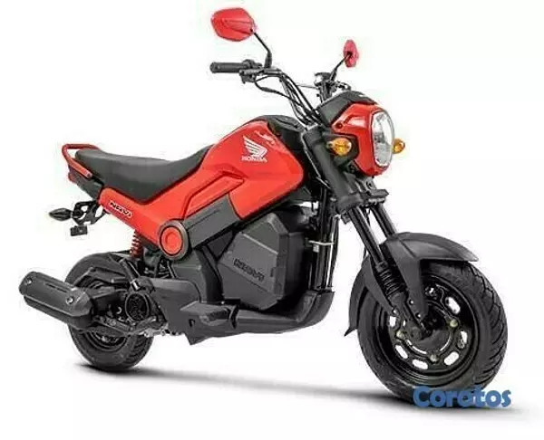motores y pasolas - Motocicleta Honda Navi 110CC con cajuela incluida. 4