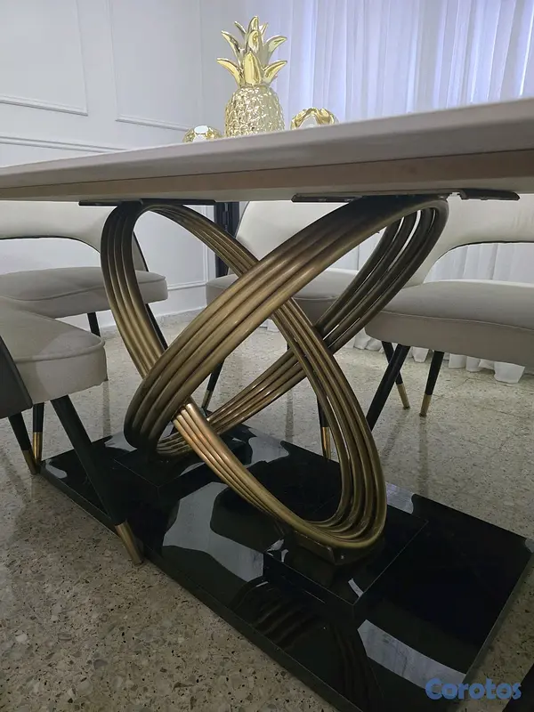 muebles y colchones - Comedor de 6 sillas 7