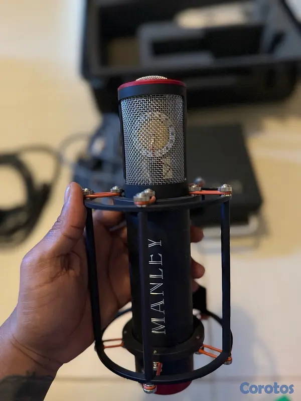 camaras y audio - Microfono Manley Rojo como nuevo 5
