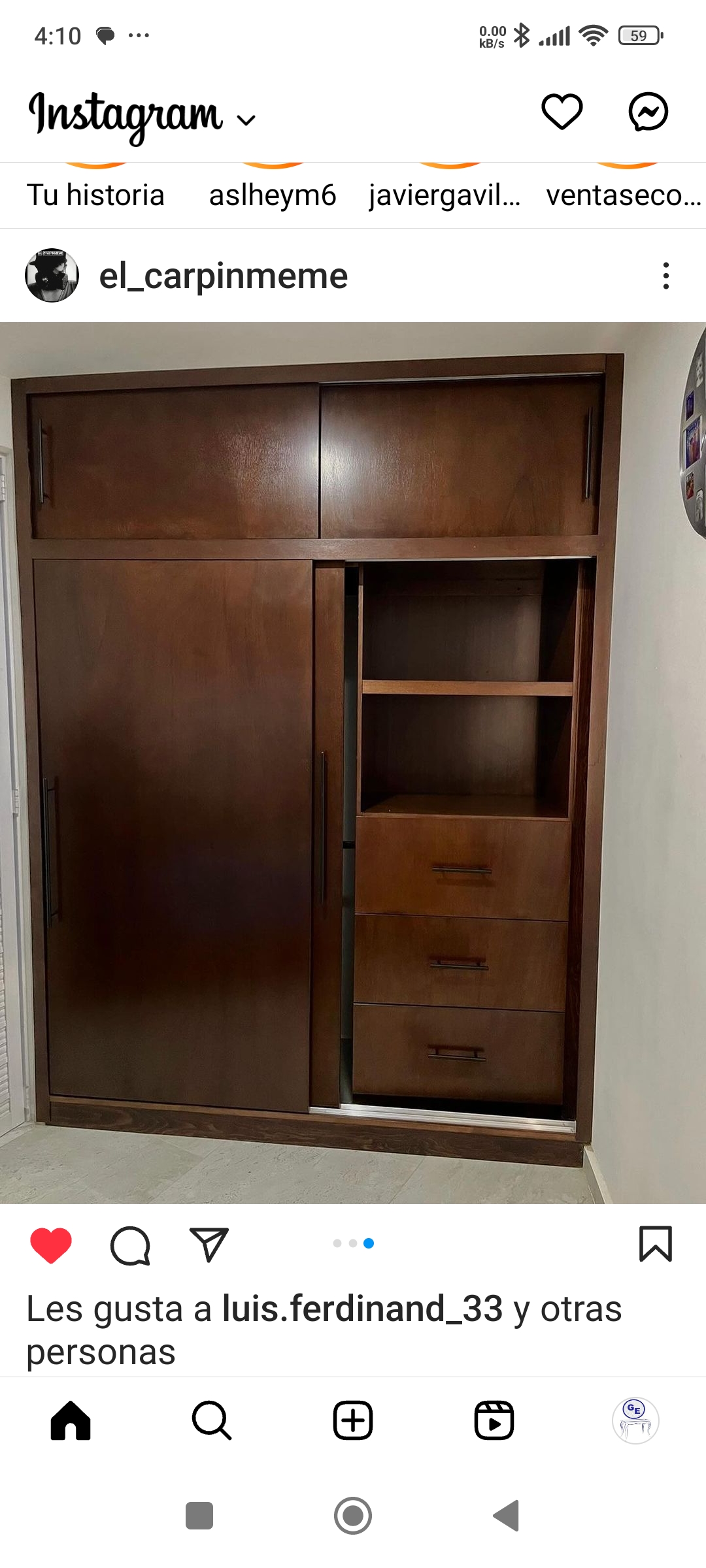 muebles y colchones - Closet con puertas corrediza  3
