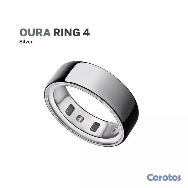 otros electronicos - Oura Ring 4 Silver Size 6 2