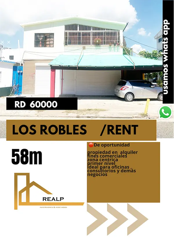 oficinas y locales comerciales - Local comercial en los Robles 1