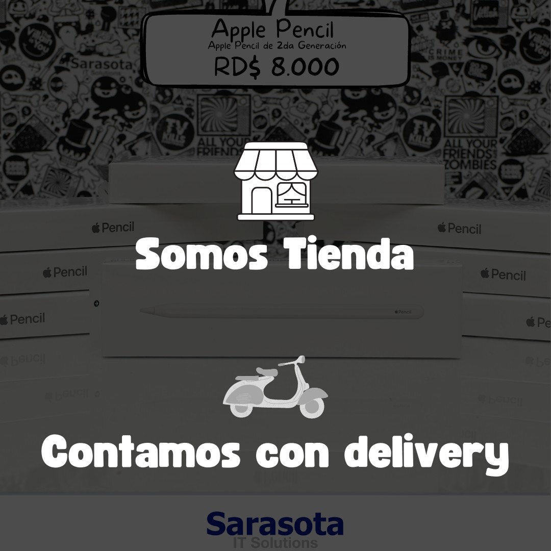 accesorios para electronica - Apple Pencil 2da Generación (Somos Sarasota) 2