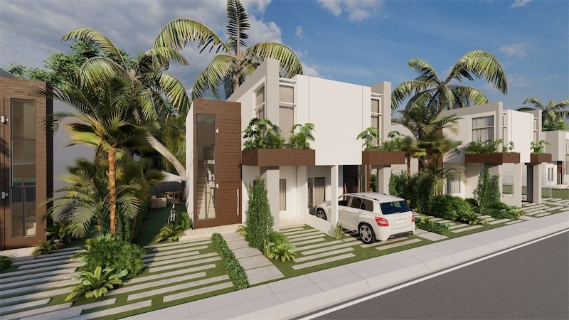 casas - Venta de proyecto de casas en punta cana Zona turística excelente inversión