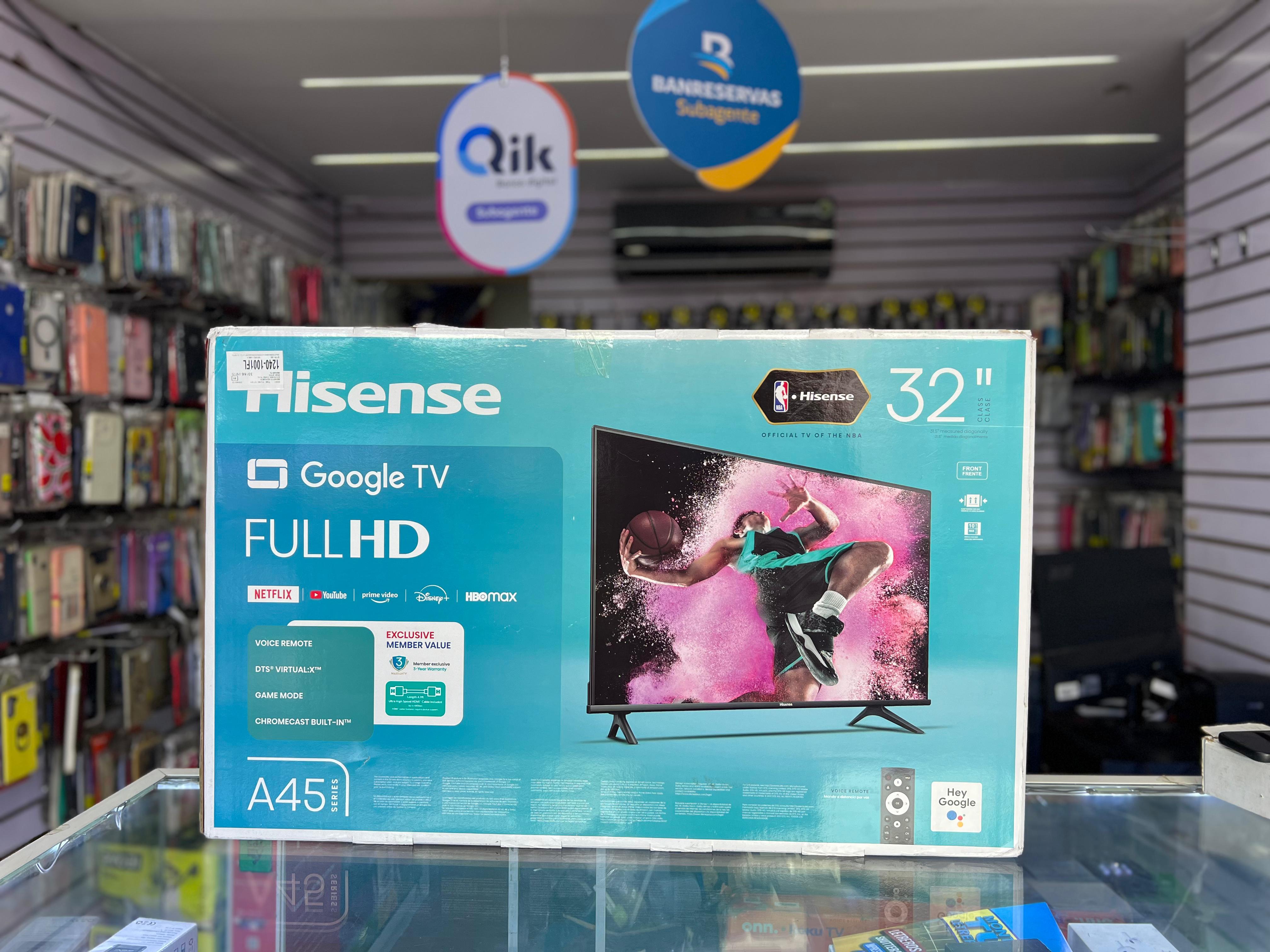tv - Hisense - 32" Class A4 Series LED Full HD 1080P Sm