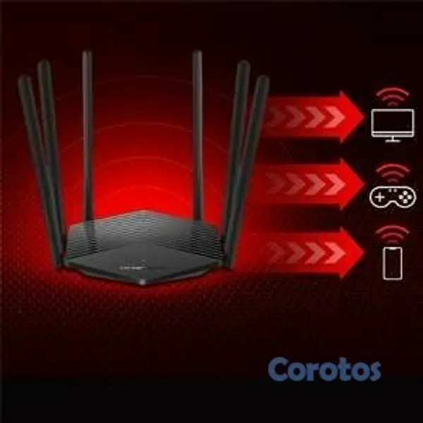 computadoras y laptops - ROUTER LAN MERCUSYS INALAMBRICO MR50G AC1900 ,LANR-0093 3