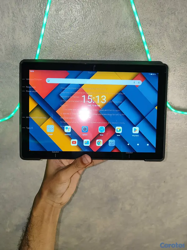 celulares y tabletas - Tablet 10.1" Android Tablet con procesador Octa-core, 10 GB de RAM, 128 GB 2
