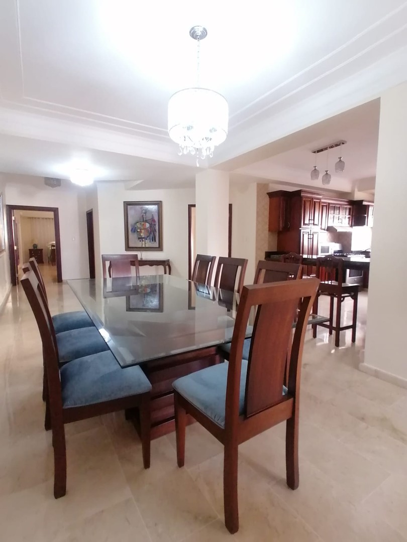 apartamentos - Apartamento AMUEBLADO en alquiler en Los Cacicazgos: 

215 mt / 2do piso 
2 hab  3