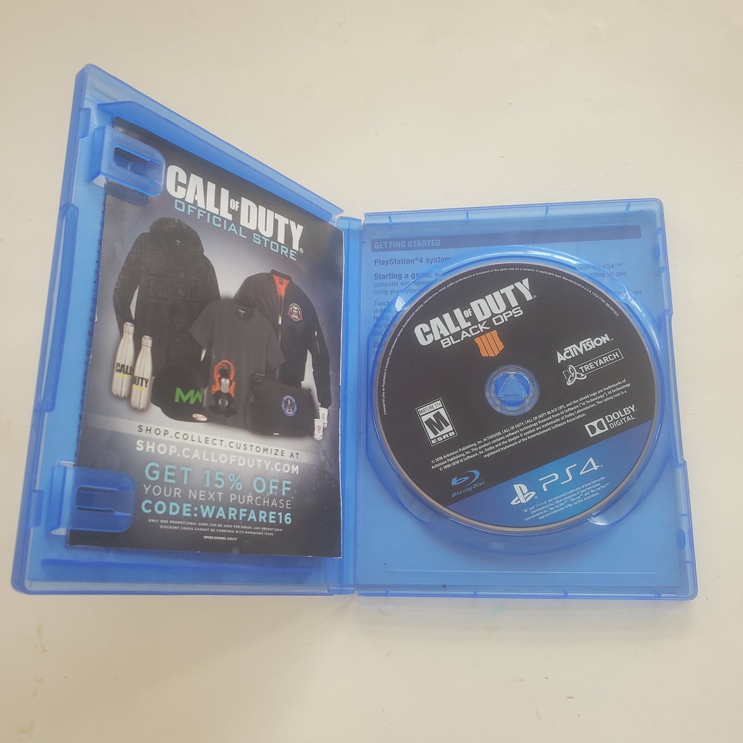 consolas y videojuegos - Call of duty blacks ops 4  1