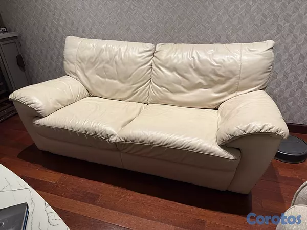 muebles y colchones - Oferta-  Set de dos sofa en piel natuzzi 2