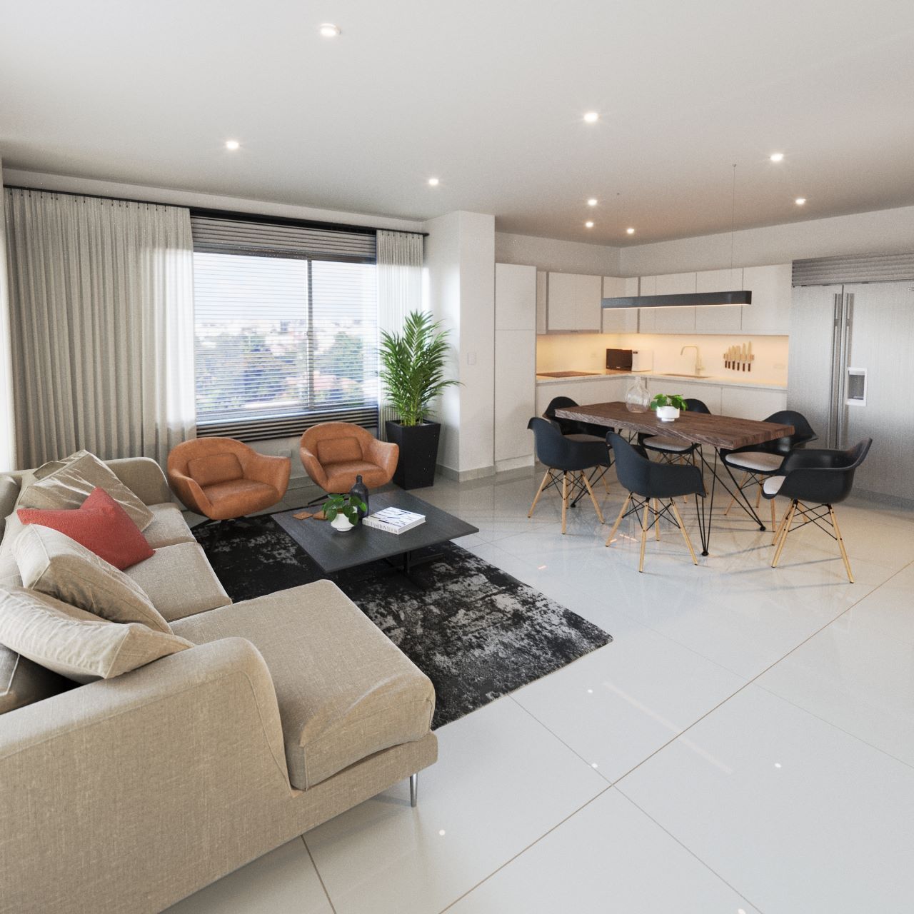 apartamentos - Apartamento En La Esmeralda, santiago  2