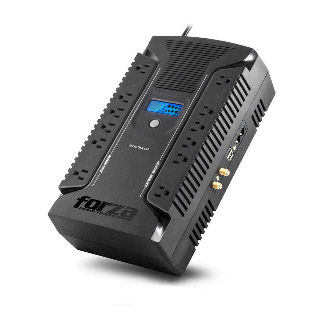 computadoras y laptops - Forza Conector UPS Interactiva 650 VA 3