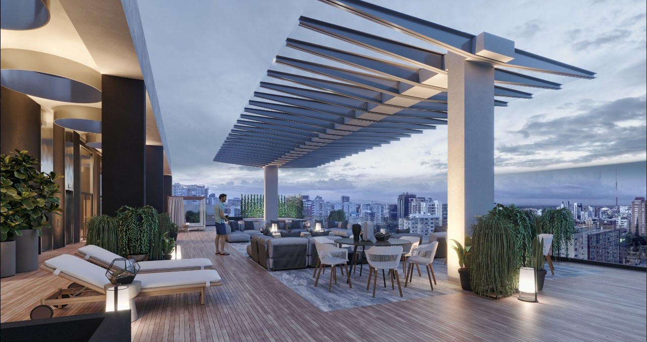 apartamentos - Venta de apartamento, 2 Hab, Evaristo Morales 7