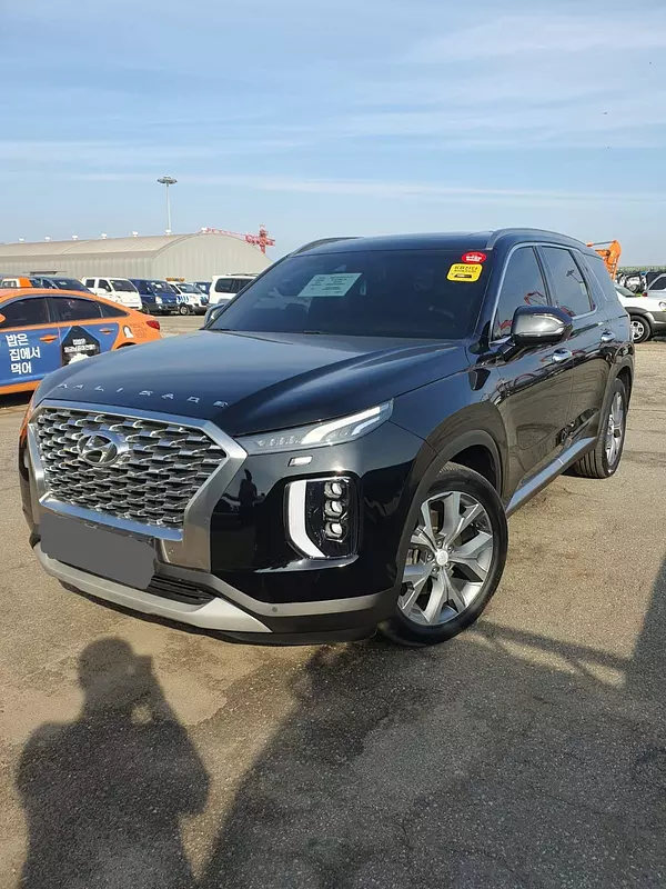 jeepetas y camionetas - HYUNDAI PALISADE 2019 NEGRA GASOLINA 2