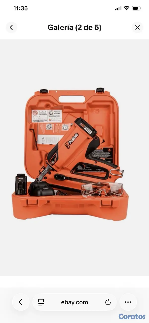 equipos profesionales - clavadora 30” 6