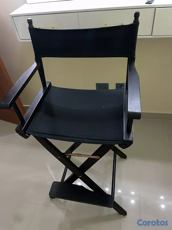 salud y belleza - Silla de maquillaje estilo cine en venta  2