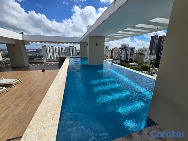 apartamentos - Apartamento Amueblado en Ensanche Paraíso a pasos  1