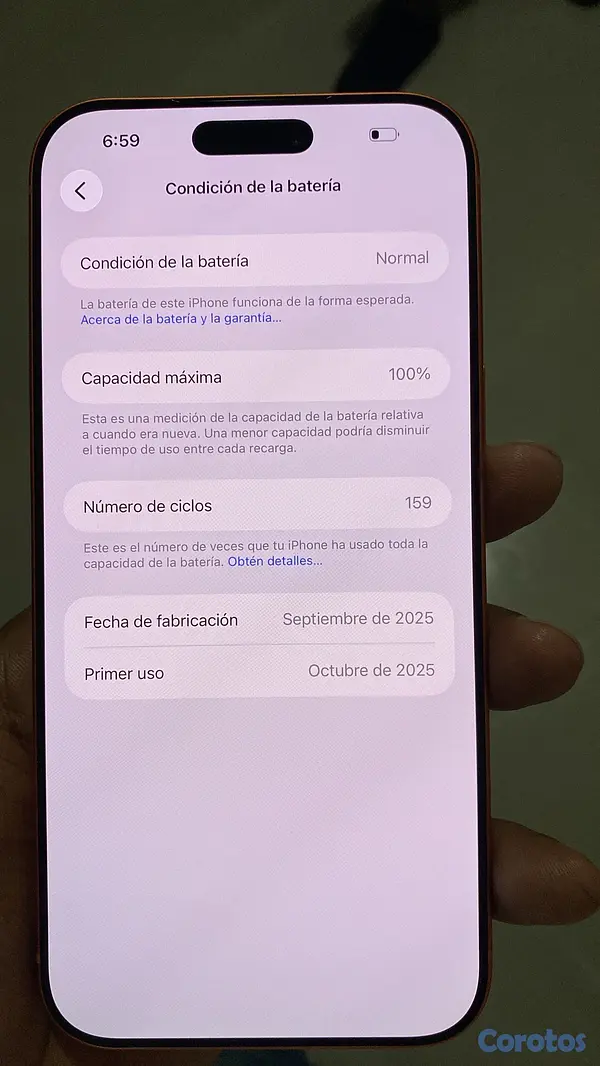 celulares y tabletas - 17 pro Max de 256 G factory Imei clen  7
