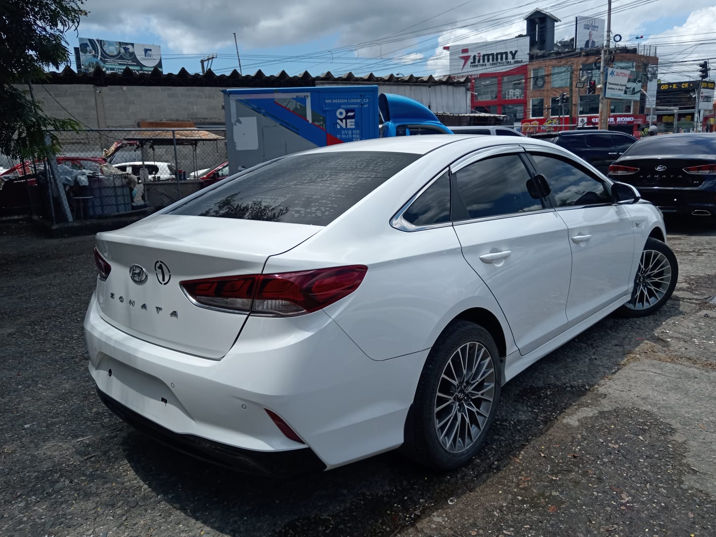 carros - HYUNDAI SONATA NEW RISE 2020 BLANCO 2