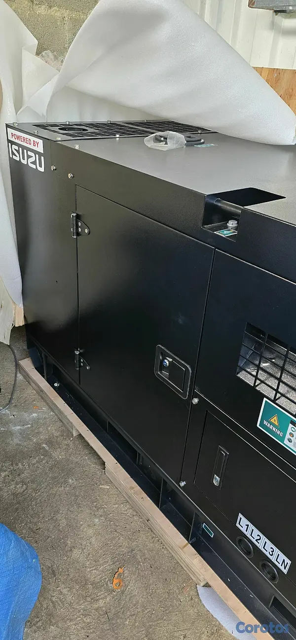 plantas e inversores - Planta Eléctrica 30kw Isuzu Silenciosa  2