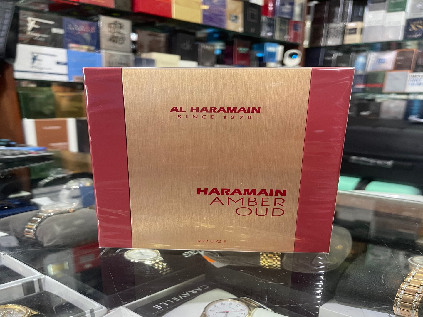 salud y belleza - Perfume Al Haramain Amber Oud “Rouge” 60mL- AL POR MAYOR Y AL DETALLE 0