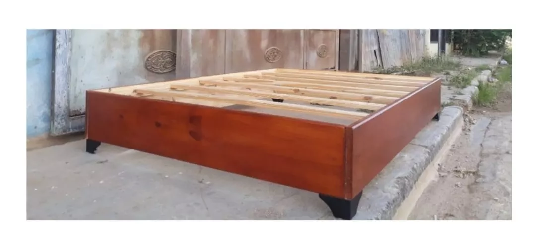 muebles y colchones - Base de cama desarmable, ideal para llevar donde  0