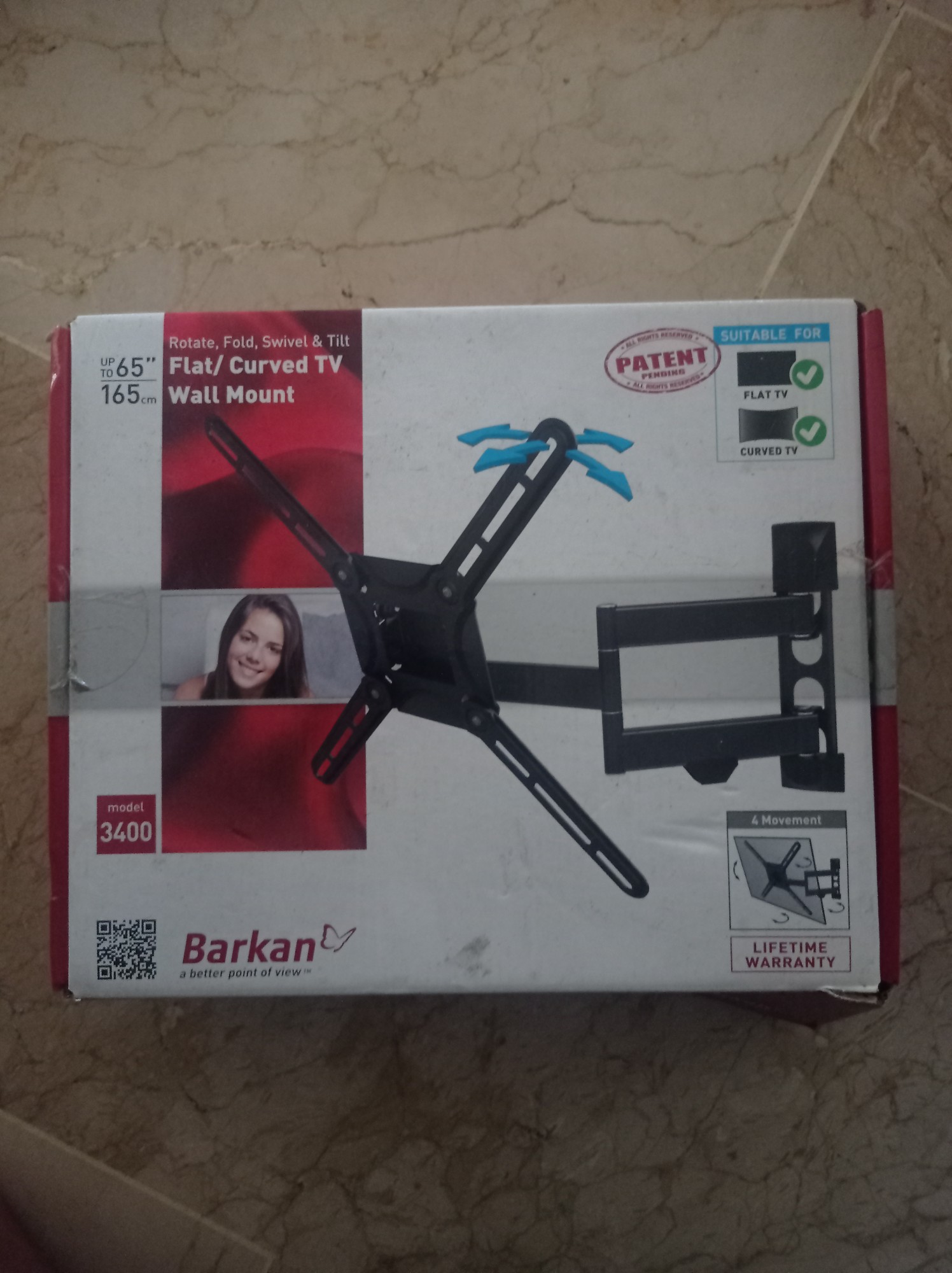 accesorios para electronica - Brazo Base para TV