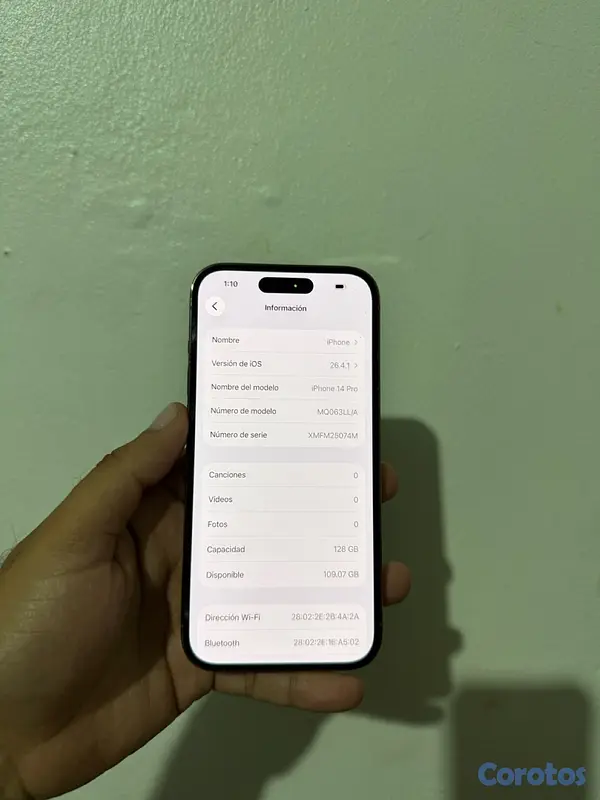 celulares y tabletas - iPhone 14 Pro 128gb Factory  7