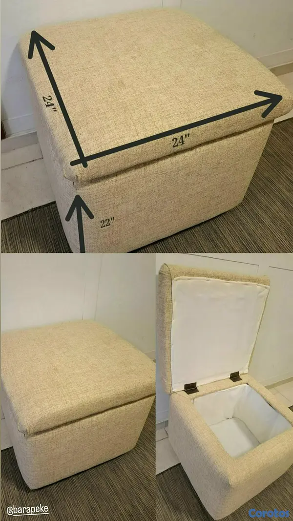 muebles y colchones - Ottoman tipo Baúl  2