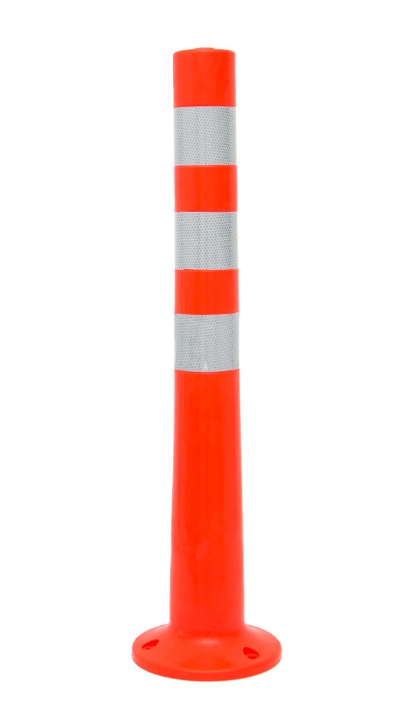herramientas, jardines y exterior - Delineador de camino de poste con reflectante Vial Seguridad CONO Piloto 3